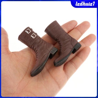 [Lzdhuiz1] รองเท้าบูทเดินป่า 1:6 สําหรับตุ๊กตาฟิกเกอร์ 12 นิ้ว