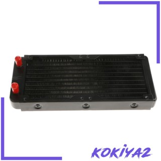 [Kokiya2] พัดลมระบายความร้อนคอมพิวเตอร์ อะลูมิเนียม ขนาด 240 มม. สําหรับ CPU LED