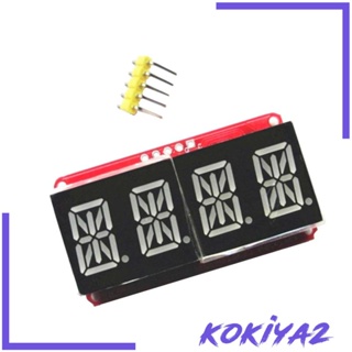 [Kokiya2] โมดูลนาฬิกาดิจิทัล 0.54 นิ้ว 4 บิต สําหรับ I2C Matrix