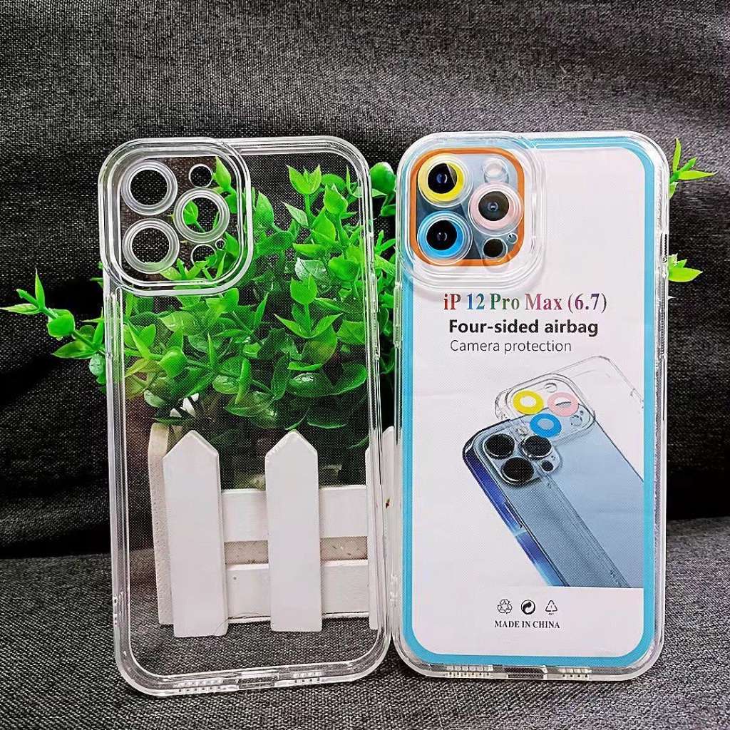 [CENTER 18] SOFTCASE CLEAR AIRBAG ASUS ZENFONE LIVE L1 L2 MAX PRO M1 MAX PRO M2