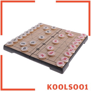 [Koolsoo1] Xiangqi เกมกระดานหมากรุกจีน พับได้ แบบพกพา สําหรับครอบครัว