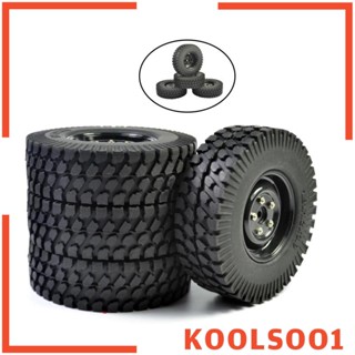 [Koolsoo1] ยางล้อรถ สําหรับอัพเกรดรถไต่หินบังคับ 1/10 Axial SCX10 4 ชิ้น