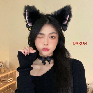 Daron สร้อยคอโซ่ จี้โบว์น่ารัก สไตล์โลลิต้า สําหรับผู้หญิง