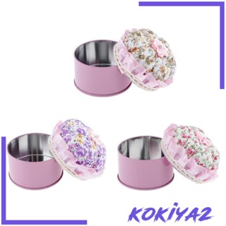 [Kokiya2] หมอนอิง เคลือบผ้า พร้อมกล่องเก็บ สําหรับเย็บปักถักร้อย DIY