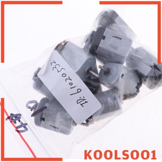 [Koolsoo1] มอเตอร์ไมโคร เพลาคู่ 3V-4.5V 130 สําหรับโมเดลมอเตอร์ DIY 10 ชิ้น