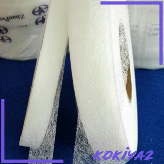 [Kokiya2] เทปกาวสองด้าน สีขาว 1 1.5 2 3 ซม. 70 หลา สําหรับเย็บผ้า DIY