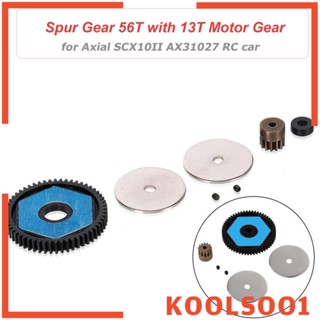 [Koolsoo1] เฟืองมอเตอร์ AX31027 56T 13T สําหรับรถไต่หินบังคับ Axial SCX10II 1:10