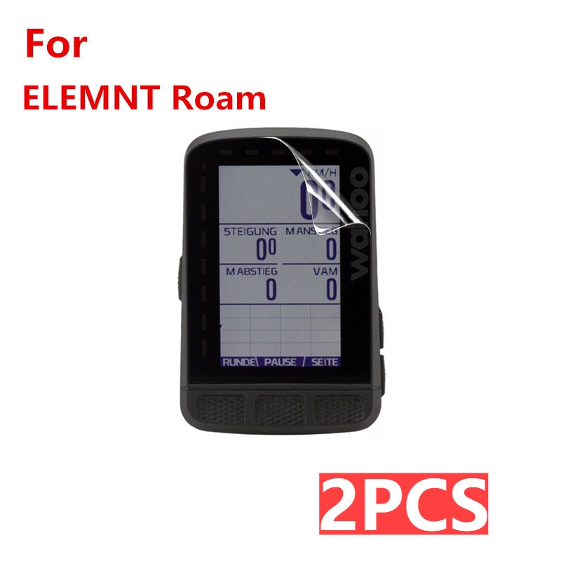 2 ชิ้น ฟิล์มกันรอยหน้าจอ PET กันระเบิด สําหรับ For Wahoo ELEMNT Roam