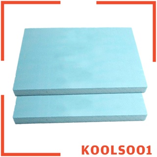 [Koolsoo1] แผ่นบอร์ดโฟม ความหนาแน่นสูง สีฟ้า ขนาด 30x20x2 ซม. 5 ชิ้น