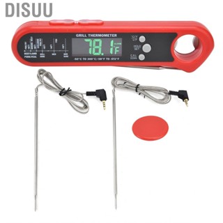 Disuu Foldable   Multi Probe Alarm Digital Temperature Meter For Bar US