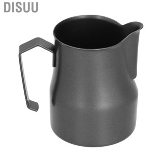 Disuu Frothing Cup  Stainless Steel Pitcher Rustproof for Home Coffee Shop