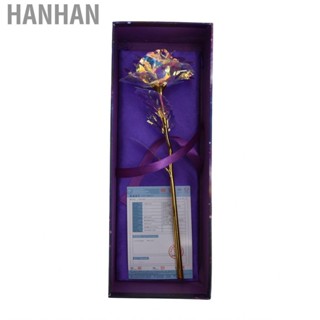 Hanhan Colorful Rose Durable Gold Foil For Gift Decoration Valentine s Day