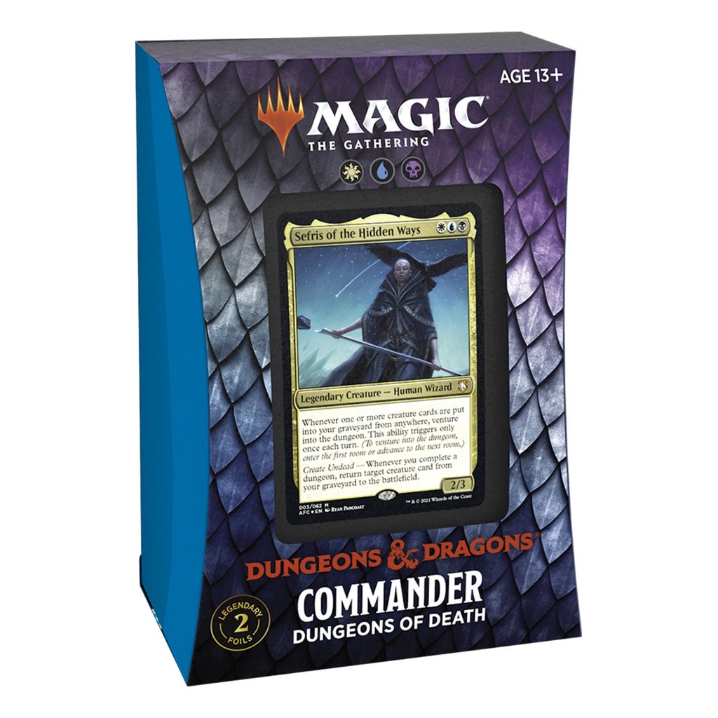 Magic the Gathering: Dungeons of Death Commander Deck