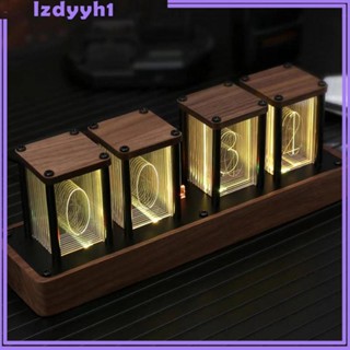 [JoyDIY] นาฬิกาดิจิทัลตั้งโต๊ะ LED หลากสีสัน สําหรับตกแต่งห้องนอน