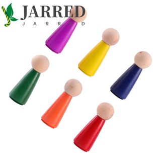 Jarred ของเล่นเด็ก ตุ๊กตามอนเตสซอรี่ 6 สี เสริมการเรียนรู้เด็ก