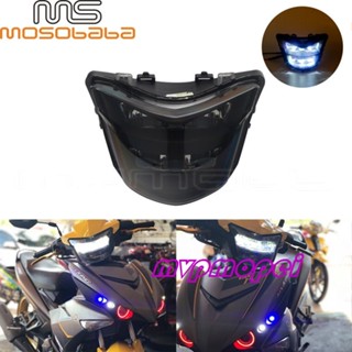 ไฟหน้า LED กันน้ํา กันฝุ่น สําหรับ Yamaha LC150 Y15ZR