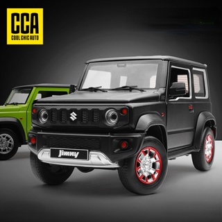 โมเดลรถยนต์ SUZUKI JIMNY 1:18 อัลลอย ของเล่นสําหรับเด็กผู้ชาย ของขวัญวันเกิด