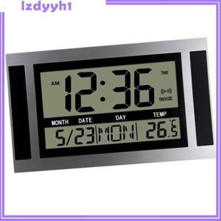 [JoyDIY] นาฬิกาปลุกดิจิทัล หน้าจอ LCD ใช้แบตเตอรี่ สําหรับห้องนั่งเล่น โรงแรม