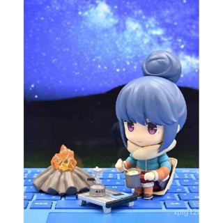 โมเดลฟิกเกอร์ Nendoroid Swinging Camping Shima Rin DX พร้อมเต็นท์ดีลักซ์