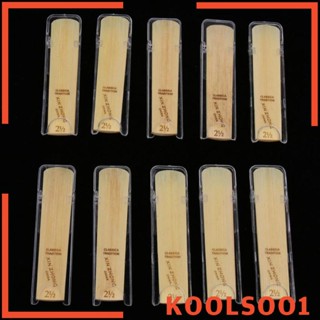 [Koolsoo1] ลิ้นอัลโตแซกโซโฟน G 2 1/2 ระดับสูง DIY อุปกรณ์เสริม สําหรับแซกโซโฟน 10 ชิ้น ต่อกล่อง