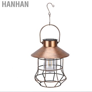 Hanhan Solar  Hanging Lantern Light Outdoor Garden  Lamp Decor W/ Hook BS