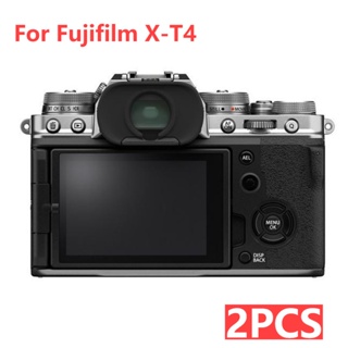 2 ชิ้น ฟิล์มกันรอยหน้าจอกล้อง สําหรับ For Fujifilm X-T4 Fuji XT4