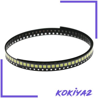 [Kokiya2] ชิปหลอดไฟ LED SMD 3528 (1210) (เมาท์พื้นผิว 3 มม. X 3 มม. 3V 6V 9V) 100 ชิ้น