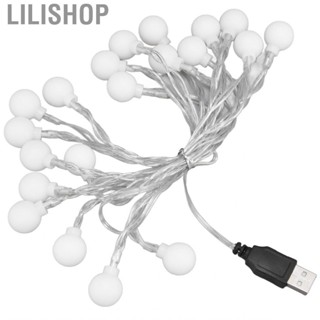 Lilishop 3 M 20LED String Lights  Globe Outdoor Indoor For Girls Room