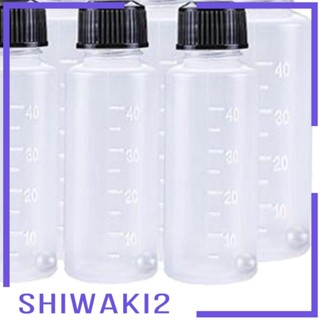 [Shiwaki2] ขวดเปล่า สําหรับใส่หมึก LDPE Airbrushing 10 ชิ้น