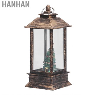 Hanhan Christmas  Lights Lantern Mini Xmas Tree Lamp Ornaments Party Decoration BS