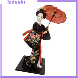 [JoyDIY] ฟิกเกอร์เรซิ่น รูปตุ๊กตาญี่ปุ่น Geisha ขนาด 12 นิ้ว สําหรับตกแต่งสํานักงาน บาร์