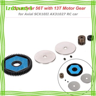 [ Ax31027 56T เฟืองมอเตอร์ 13T สําหรับรถไต่หินบังคับ Axial SCX10II 1:10