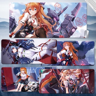 Asuka Langley Soryu mouse pad EVA Gaming computer keyboard pad NEON GENESIS EVANGELION anime Ayanami Rei animation table pad ACGN student rubber cushion