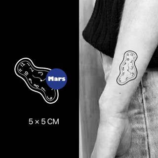 【Mars Tattoo】ใหม่ สติกเกอร์รอยสักชั่วคราว กึ่งถาวร 2 สัปดาห์ ติดทนนาน MNF178