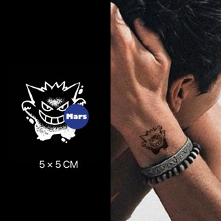 【Mars Tattoo】ใหม่ สติกเกอร์รอยสักชั่วคราว กึ่งถาวร 2 สัปดาห์ ติดทนนาน MNF031