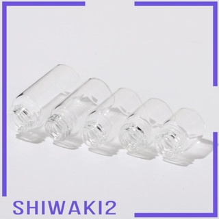 [Shiwaki2] ขวดแก้ว กันรั่วซึม พร้อมหยดตา สําหรับใส่น้ําหอม น้ํามัน 20 ชิ้น