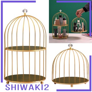 [Shiwaki2] ชั้นวางเครื่องสําอาง แบบเหล็ก สีทอง สไตล์นอร์ดิก เรียบง่าย สําหรับตกแต่งบ้าน ห้องนั่งเล่น ห้องนอน