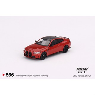 MINI GT No.566 BMW M4 Competition (G82) Toronto Red Metallic MGT00566