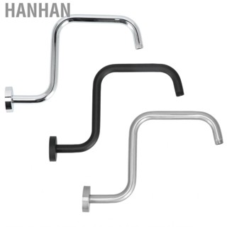 Hanhan 13in S Shape Shower Arm American Stainless Steel Head Riser Extension HG