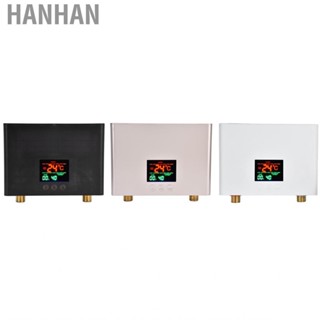 Hanhan Water Heater  30-55℃ Tankless with  for Bathroom Kitchen Shower Room