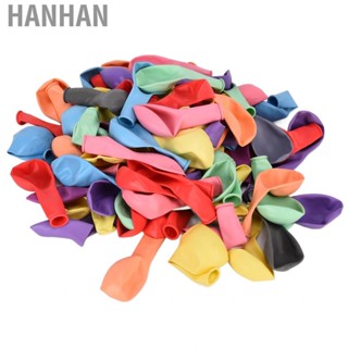 Hanhan 100PCS Balloon Thicken Macaron  Explosion Latex Mixed Color