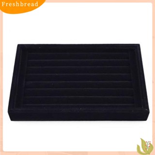 Fr* ใหม่ ถาดกํามะหยี่ สําหรับใส่เครื่องประดับ สร้อยคอ แหวน ต่างหู
