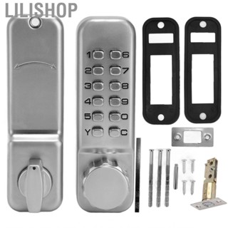 Lilishop Digit Password Lock Zinc Alloy Coded Door  Keyless