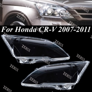 Zr เลนส์ไฟหน้ารถยนต์ แบบเปลี่ยน สําหรับ Honda CRV 2007 2008 2009 2010 2011