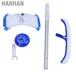 Hanhan Portable Swimming Pool Cleaner Set Suction Head  With Brush New