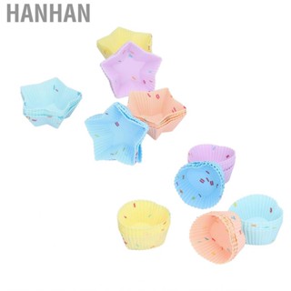 Hanhan Silicone Baking Cups  Small Compact Jello Mold for Ice Creams Donuts Puddings