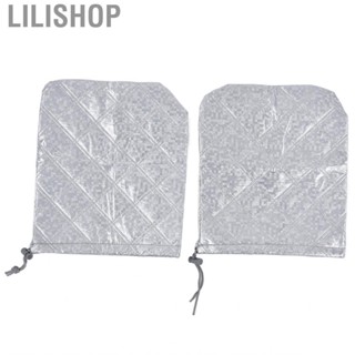 Lilishop Car Rearview Mirror Cover Fine Workmanship Rain Guard Durable