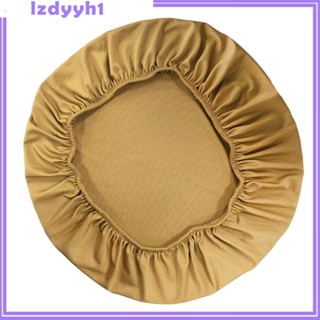 [JoyDIY] ผ้าคลุมเก้าอี้รับประทานอาหาร แบบนิ่ม สีเทา