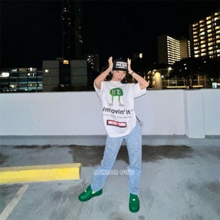 Cpfm -สินค้าขายดี! เสื้อยืดแขนสั้น อเนกประสงค์ ลาย Cacus Jack x McDonalds Little Green Man Co สําหรับผู้ชาย และผู้หญิง