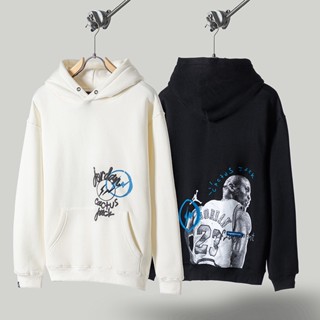 Travis Scott -สินค้าขายดี! Jordan x Fragment Design เสื้อกันหนาว ผ้ากํามะหยี่ขนนิ่ม ลาย tripartite TS Fujiwara Hao สวยงาม อเนกประสงค์ สําหรับผู้ชาย ผู้หญิง styleYTERT
